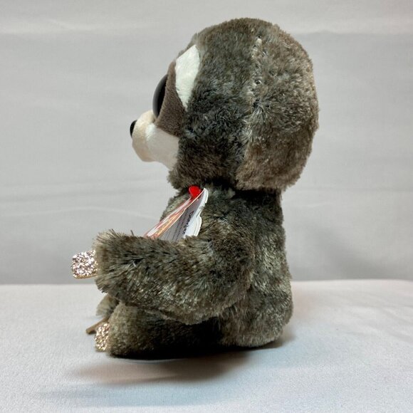 Ty Silk Beanie Boos Dangler Sloth 6" Plush Stuffed Animal Toy Sparkle Feet 2019 - Picture 7 of 16
